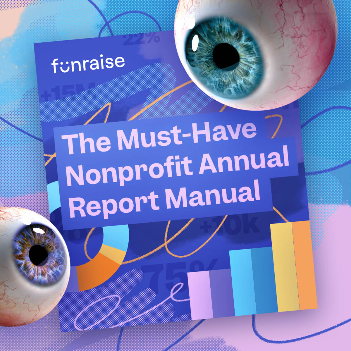 Sponsored social feed post for the Nonprofit Annual Report Manual